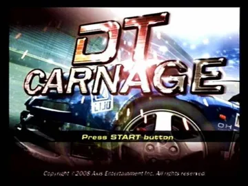 DT Carnage screen shot title